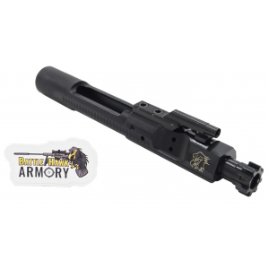 BHA Precision Complete M16 AR-15 5.56/300 Faceted Logoed Black Nitride Bolt Carrier Group - BCG