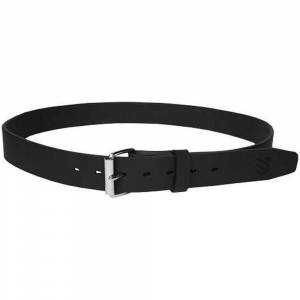 BLACKHAWK EDC GUN BELT LEATHER BLACK 34/38 STANDARD BUCKLE