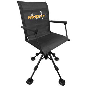 MUDDY SWIVELEASE SEAT WITH ADJ LEGS