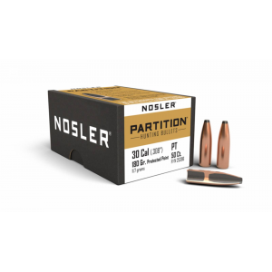 Nosler 25396 30 CAL 180 Gr PPT Partition 50rds