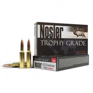 Nosler 60080 Trophy Grade  6.5 Creedmoor 140 gr AccuBond Rifle Ammunition 20 rd BOX