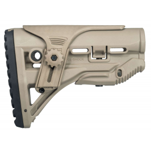 FAB Defense FXGLSHOCKCP GL-Shock AR15/M4 Flat Dark Earth Synthetic