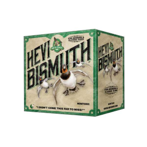 HEVISHOT 14004 Hevi-bismuth Waterfowl 12 Gauge 3 1 3/8 Oz 4 Shot 25 Bx/ 10 Cs