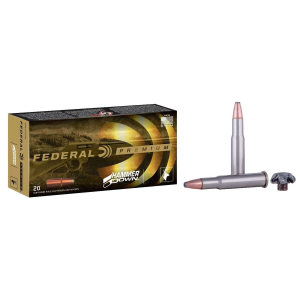 FEDERAL Lg45701 Premium Hammerdown 45-70 Gov 300 Gr Bonded Soft Point 20 Bx/ 10 Cs
