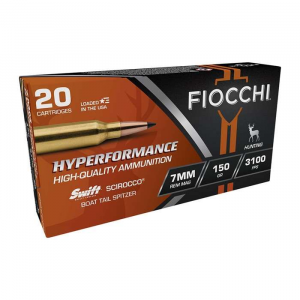 Fiocchi Extrema Swift Scirocco II Boat Tail Spitzer Ammo