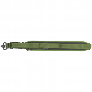 Grovtec US Inc GTSL130 QS 2-Point Sentinel Sling with Push Button Swivels 2 W Adjustable OD Green for Rifle/Shotgun