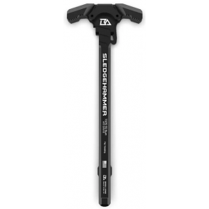 BREEK ARMS AR-15 SLEDGEHAMMER GAS BLOCKING CHARGING HANDLE - BLACK LEVER