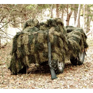 RED ROCK GHILLIE BLIND 5'X12' WOODLAND CAMOUFLAGE NETTING