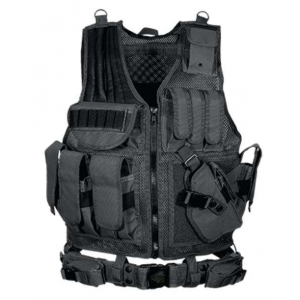 UTG PVC-V547BT Tactical Vest OSFA Black Polyester