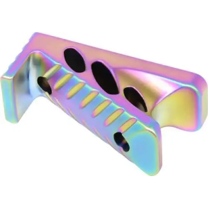 GUNTEC AR15 MICRO ANGLE GRIP RAINBOW PVD COATED