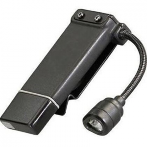Streamlight 61126 ClipMate USB 70/10 Lumens 0.5/0.2 Lumens White C4 LED/Red LED Polymer Black Rechargeable Lithium