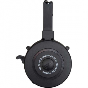 RWB MAG DRUM AR15 50RD BLACK (10)
