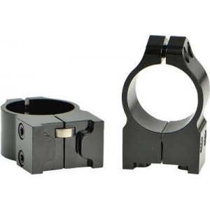 WARNE RINGS 1 RUGER MEDIUM NO.1/MINI14/BLACKHAWK MATTE