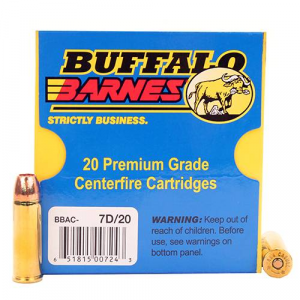 Buffalo Bore Ammunition 7D/20 Buffalo-Barnes Lead-Free 454 Casull 250 gr Barnes XPB 20 Bx/ 12 Cs