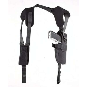 Uncle Mikes 75021 Pro Pack Vertical Shoulder 4 Med/Intermediate DA Nylon Black