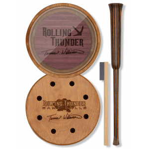 Rolling Thunder Game Call TCP-TW1 Terence Williamson Pot Calls & Strikers Attracts Turkey Species