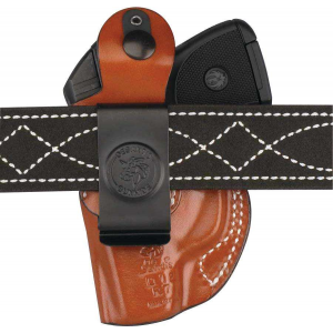 DESANTIS MAVERICK HOLSTER RH OWB LEATHER RUGER LCP II BLACK