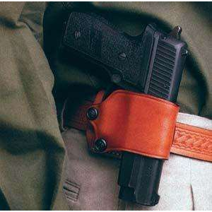 DESANTIS YAQUI SLIDE RH TAN MOST SGL ACTION AUTO