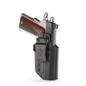 1791 Gunleather TACIWB1911BLKR Tactical Kydex IWB 1911 Government Kydex Black