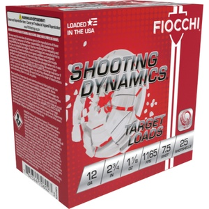 Fiocchi Shooting Dynamics Target Load 1-1/8oz Ammo