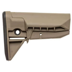 BCM GFSMOD0SPMDF BCMGunfighter Mod 0 Stock Assembly Flat Dark Earth Synthetic with SOPMOD Cheekweld for AR-15