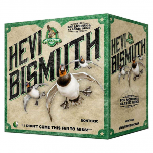 HEVISHOT 17002 Hevi-bismuth Waterfowl 20 Gauge 3 1 1/8 Oz 2 Shot 25 Bx/ 10 Cs