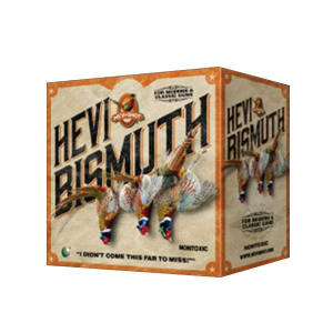 HEVISHOT 14715 Hevi-bismuth Upland 12 Gauge 2.75 1 1/4 Oz 5 Shot 25 Bx/ 10 Cs
