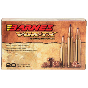 BARNES Bullets 21538 Vor-tx Rifle 300 Win Mag 180 Gr Tipped Tsx Boat Tail 20 Bx/ 10 Cs