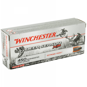 Winchester Ammo Deer Season XP 450 Bushmaster 250 Gr Extreme Point 20rds