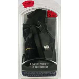 Uncle Mikes 75051 Pro Pack Vertical Shoulder 4.5-5 Lg Auto Nylon Black