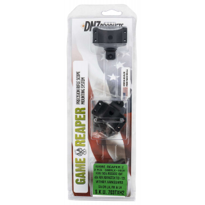 DNZ Game Reaper 2 Scope Mount/Ring Combo Matte Black Rem 700/721/725, Howa 1500 30mm Tube Extra High Rings Aluminum Rifle