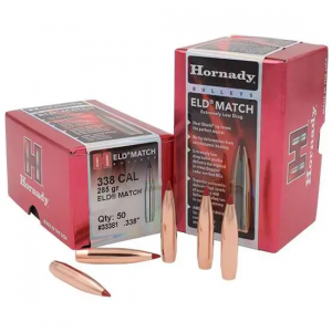 HORN BLT 338CAL 285GR ELD MATCH 100/20