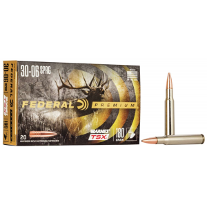 Federal P3006AE Premium  30-06 Springfield 180 gr Barnes Triple-Shock X 20 Box