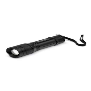 Cyclops CYCTF1500 Tactical Flashlight  1500 Lumens LED Aluminum Black AAA