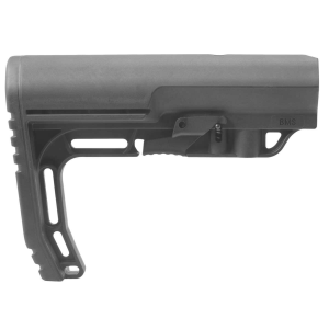 Mission First Tactical BMS Battlelink Minimalist Stock Collapsible Black Synthetic for AR15/M16/M4 with Commercial Tubes