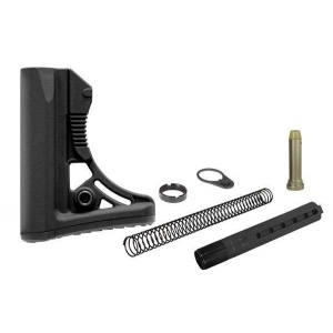 UTG Pro RBUS3BM Mil-Spec Ops Ready Stock Kit AR15/M16 Black Polymer w/Aluminum Tube
