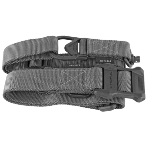 Magpul MAG515-GRY MS3 Single QD Sling GEN2 1.25 W Adjustable One-Two Point Gray Nylon Webbing for Rifle