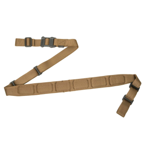 Magpul MAG545-COY MS1 Sling 1.25-1.88 W x 48- 60 L Padded Two-Point Coyote Nylon Webbing for Rifle