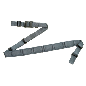 Magpul MAG545-GRY MS1 Sling 1.25-1.88 W x 48- 60 L Padded Two-Point Gray Nylon Webbing for Rifle