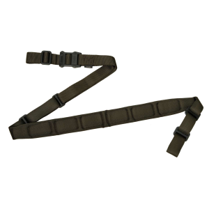 Magpul MAG545-RGR MS1 Sling 1.25-1.88 W x 48- 60 L Padded Two-Point Ranger Green for Rifle