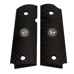 Wilson Combat 351AACP Compact Grip Starburst G-10 Black