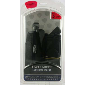 Uncle Mikes 77050 Pro Pack Horizontal Shoulder 4.5-5 Lg Auto Nylon Black