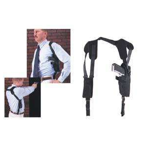 Uncle Mikes 77150 Horizontal Shoulder Holster 7715-0 15 Black Nylon