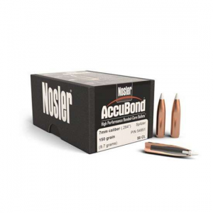 Nosler 54951 AccuBond  7mm .284 150 GR Spitzer Point 50 Per Box