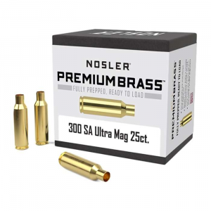 Nosler 10228   300 Rem SAUM Rifle Brass 25 Per Box