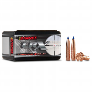 Barnes Bullets 30434 Tipped TSX  338 Lapua Mag .338 265 GR LRX Boat Tail 50 Per Box