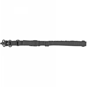 Grovtec US Inc GTSL131 QS 2-Point Sentry Sling with Push Button Swivels Adjustable Black for Rifle/Shotgun
