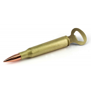 Caliber Gourmet CBG-1016 Caliber Gourmet Bottle Opener Brass/Copper 50 Caliber Shell 50 Caliber Bullet