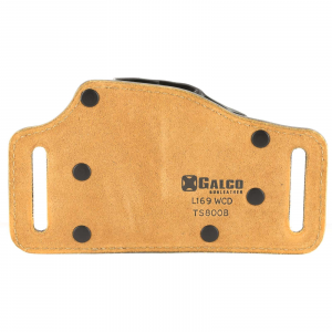 Galco TS800B TacSlide  Black Kydex Holster w/Leather Backing Belt fits Glock 43 Right Hand