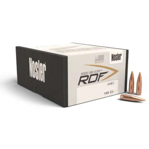 Nosler 49824 RDF  6.5mm .264 140 gr Hollow Point Boat Tail (HPBT) 100 Per Box